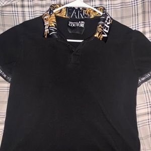 Rare Versace Jeans Couture Short Sleeve Polo